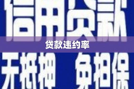 三门峡贷款违约率