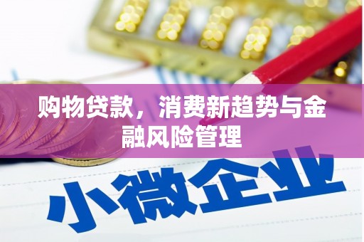 三门峡购物贷款，消费新趋势与金融风险管理