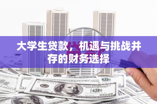 三门峡大学生贷款，机遇与挑战并存的财务选择