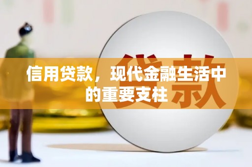 三门峡信用贷款，现代金融生活中的重要支柱