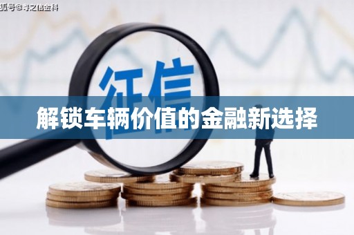 三门峡解锁车辆价值的金融新选择