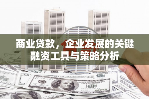 三门峡商业贷款，企业发展的关键融资工具与策略分析