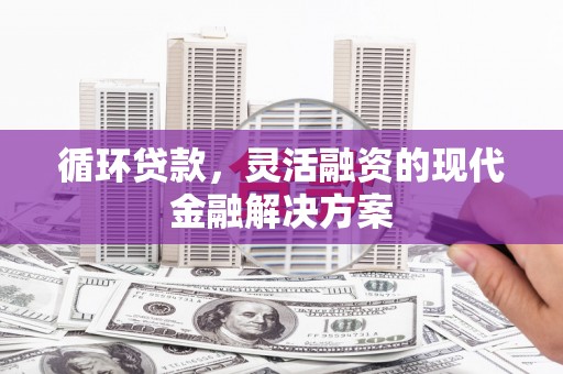 三门峡循环贷款，灵活融资的现代金融解决方案
