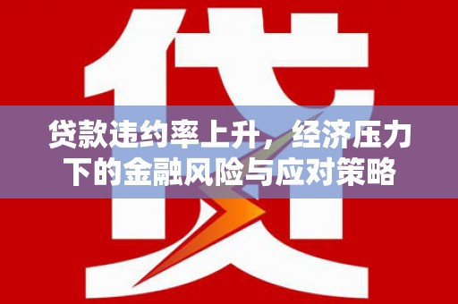 三门峡贷款违约率上升，经济压力下的金融风险与应对策略
