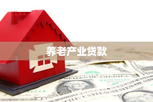 三门峡养老产业贷款