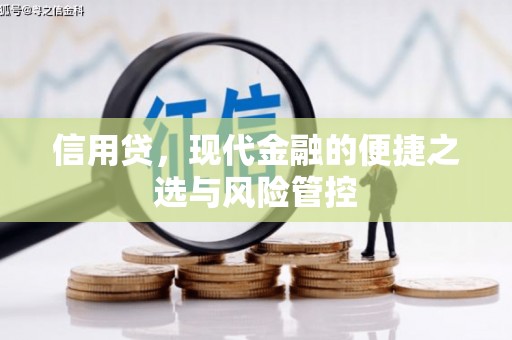 三门峡信用贷，现代金融的便捷之选与风险管控