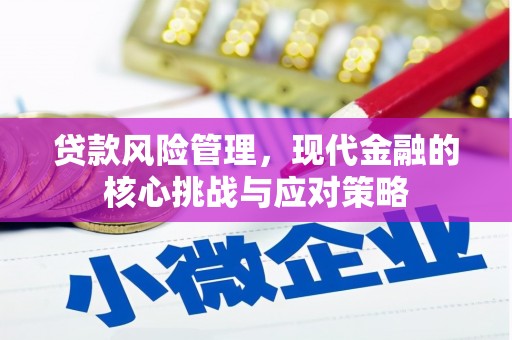 三门峡贷款风险管理，现代金融的核心挑战与应对策略