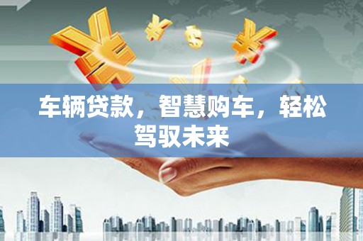 三门峡车辆贷款，智慧购车，轻松驾驭未来