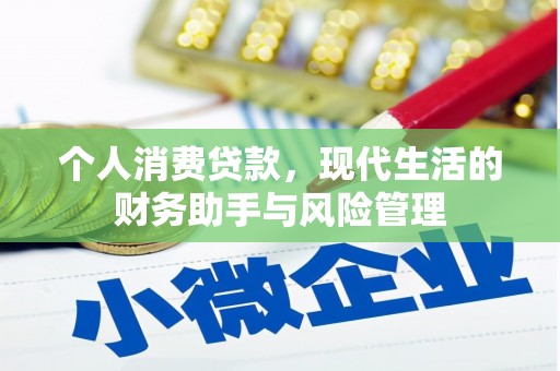 三门峡个人消费贷款，现代生活的财务助手与风险管理