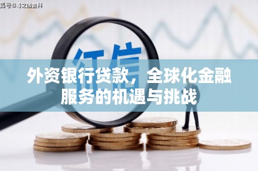 三门峡外资银行贷款，全球化金融服务的机遇与挑战