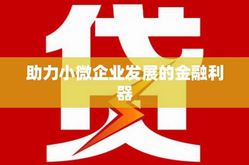 三门峡助力小微企业发展的金融利器