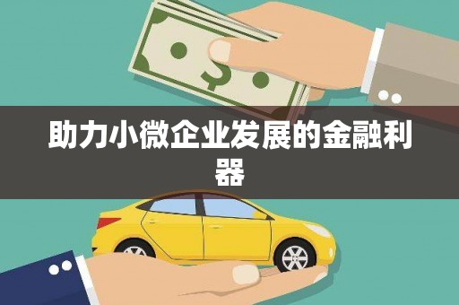 三门峡助力小微企业发展的金融利器
