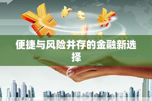 三门峡便捷与风险并存的金融新选择