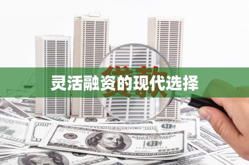 三门峡灵活融资的现代选择