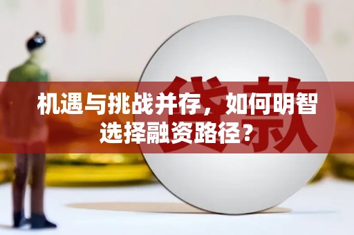 三门峡机遇与挑战并存，如何明智选择融资路径？