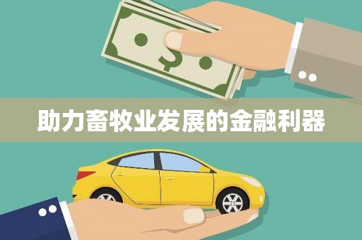 三门峡助力畜牧业发展的金融利器